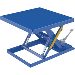 Scissor Lift Table 42 × 42 2000 Foot Pump - Exact Tooling