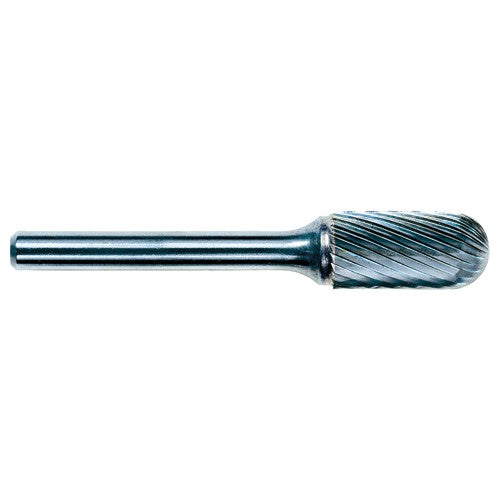 6mm EdgeHog Cylindrical Radius End Carbide Bur SC-1M Standard - Exact Tooling