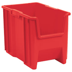 10″ × 17 1/2″ × 10 1/2″ - Red Stak-N-Store Bin - Exact Tooling