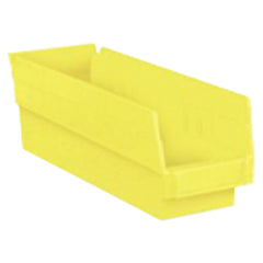 4 1/8″ × 23 5/8″ × 4″ - Yellow Economy Shelf Bin - Exact Tooling