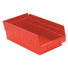 6 5/8″ × 11 5/8″ × 4″ - Red Economy Shelf Bin - Exact Tooling