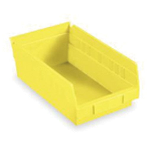 8 3/8″ × 17 7/8″ × 4″ - Yellow Economy Shelf Bin - Exact Tooling