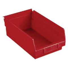 11 1/8″ × 23 5/8″ × 4″ - Red Economy Shelf Bin - Exact Tooling