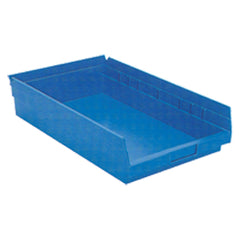 11 1/8″ × 17 7/8″ × 4″ - Blue Economy Shelf Bin - Exact Tooling