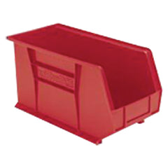 5 1/2″ × 10 7/8″ × 5″ - Red Hanging or Stackable Bin - Exact Tooling
