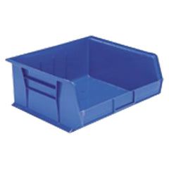 11″ × 10 7/8″ × 5″ - Blue Hanging or Stackable Bin - Exact Tooling