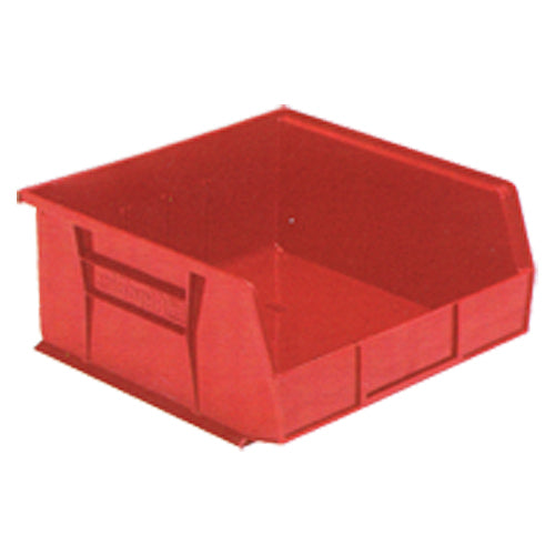 11″ × 10 7/8″ × 5″ - Red Hanging or Stackable Bin - Exact Tooling
