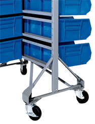 Mobility Kit for Bin Racks and Carts - Exact Tooling
