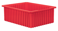 20-1/8 x 14-7/8 x 7-7/16'' - Red Akro-Grid Stackable Containers - Exact Tooling