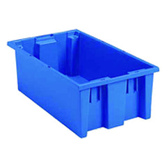 18″ × 11″ × 6″ - Blue - Nest Stack Tote Box - Exact Tooling