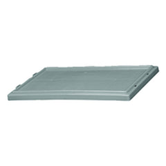 Gray Lid for use with Akro Nest-Stack Tote 35–180 - Exact Tooling