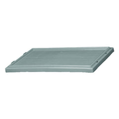Gray Lid for use with Akro Nest-Stack Tote 35–190 - Exact Tooling
