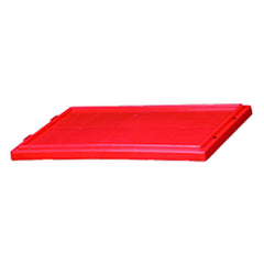 Red Lid for use with Akro Nest-Stack Tote 35–190 - Exact Tooling