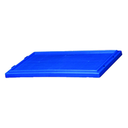 Blue Lid for use with Akro Nest-Stack Tote 35–200 - Exact Tooling