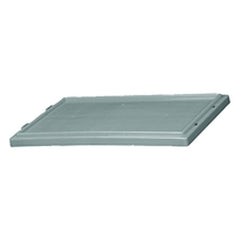 Gray Lid for use with Akro Nest-Stack Tote 35–200 - Exact Tooling