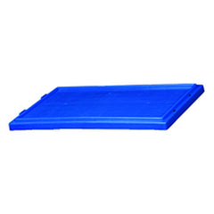 Blue Lid for use with Akro Nest-Stack Tote 35–230 - Exact Tooling