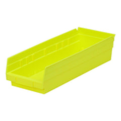 6 5/8″ × 17 7/8″ × 4″ - Yellow Economy Shelf Bin - Exact Tooling
