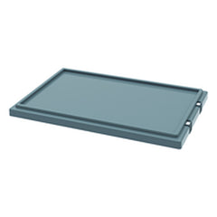Gray Lid for use with Akro Nest-Stack Tote 35–240 - Exact Tooling