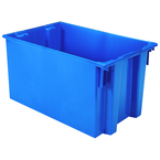 29-1/2 x 19-1/2 x 15'' - Blue Nest-Stack-Tote Box - Exact Tooling