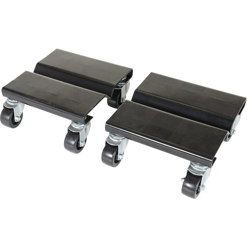 Steel Dolly Set 2 Included 8″L × 8″W - Exact Tooling
