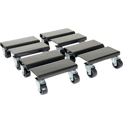 Steel Dolly Set 4 Included 8″L × 8″W - Exact Tooling