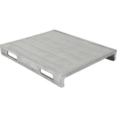 Solid Steel Deck Pallet 39.5 × 47 × 6.5 - Exact Tooling
