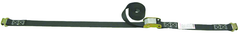 Load Binder - 1" x 10' - Flat Hook Ratchet Buckle Style - Exact Tooling