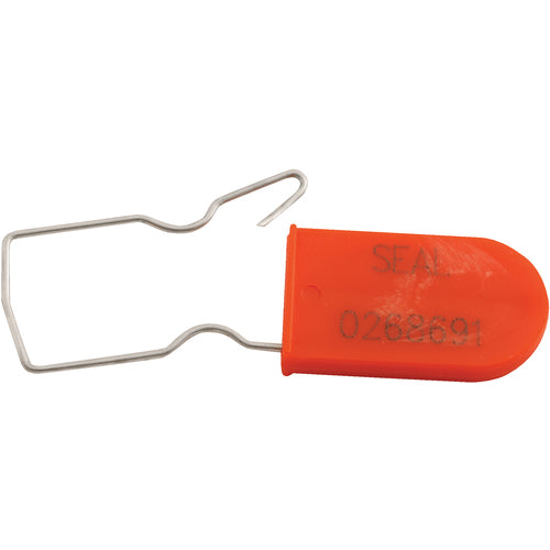 Red Polypropylene Security Seal 3″ - Exact Tooling