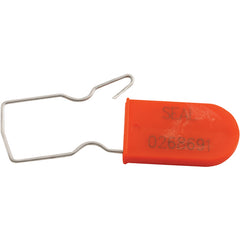 Red Polypropylene Security Seal 3″ - Exact Tooling