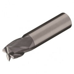 1/2" Dia. - 5/8" LOC - 2-1/2" OAL - 4 FL Carbide S/E HP End Mill-AlTiN - Exact Tooling