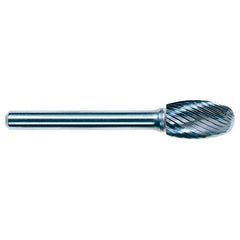 3mm EdgeHog Elliptical Miniature Carbide Bur SE-41M Standard - Exact Tooling
