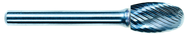 1/4 EdgeHog Elliptical Carbide Bur SE-1 Standard - Exact Tooling