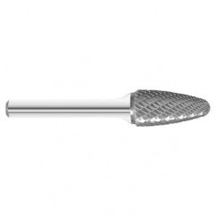 SF-1 #4 Cut 1/4 RH Burr - 17 Flute - Exact Tooling
