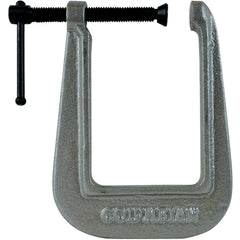 Deep Reach Carriage C-Clamp; 1″ Maximum Opening; 3″ Throat Depth - Exact Tooling