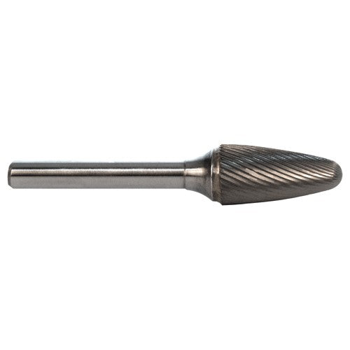 3mm EdgeHog Tre Shape Radius End Miniature Carbide Bur SF-42L76M-D 76mm OAL Std Alt Diamond (Double) - Exact Tooling