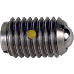 Ball Plunger - 0.25 lbs Initial End Force, .75 lbs Final End Force (5–40 Thread) - Exact Tooling
