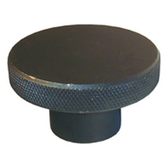 Knurled Knobs - 5/8″–11 Threaded Hole, 2 1/2″ Knob Diameter, 1 1/2″ Hub Diameter - Exact Tooling