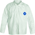 Tyvek® White Long Sleeve Shirt - Medium (case of 50) - Exact Tooling