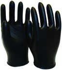 5 Mil Black Powder Free Nitrile Gloves - Size XX-Large (case of 9 boxes of 100 gloves) - Exact Tooling