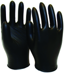 5 Mil Black Powder Free Nitrile Gloves - Size X-Large (case of 9 boxes of 100 gloves) - Exact Tooling