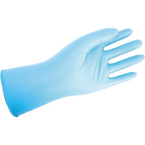 4 Mil Blue Powder Free Nitrile Gloves - Size XX-Large (box of 100 gloves) - Exact Tooling