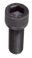 5/16-24 x 7/8 - Black Finish Heat Treated Alloy Steel - Cap Screws - Socket Head - Exact Tooling