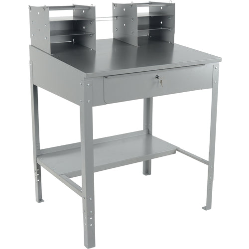 Shop Desk Open Style 54.75″ Height - Exact Tooling