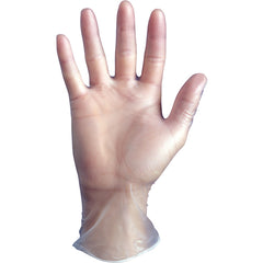 Disposable powder-free vinyl 5-mil 9.5″ clear/extra large - Exact Tooling