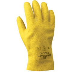 General purpose PVC fully coated yellow jersey liner slip-on/medium - Exact Tooling