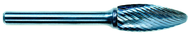3/4 EdgeHog Flame Carbide Bur SH-7 Standard - Exact Tooling