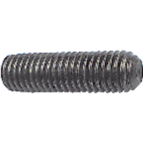 7/16″-14 × 7/16″ - Black Finish Heat Treated Alloy Steel - Socket Set Screws - Cup Point - Exact Tooling