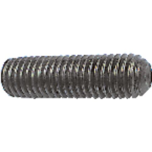 M10-1.50 × 10 mm - Black Finish Heat Treated Alloy Steel - Socket Set Screws - Cup Point - Exact Tooling