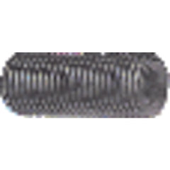 5/16″-24 × 7/16″ - Black Finish Heat Treated Alloy Steel - Socket Set Screws - Cup Point - Exact Tooling