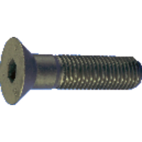 M3-0.50 × 6 mm - Black Finish Heat Treated Alloy Steel - Cap Screws - Flat Head - Exact Tooling